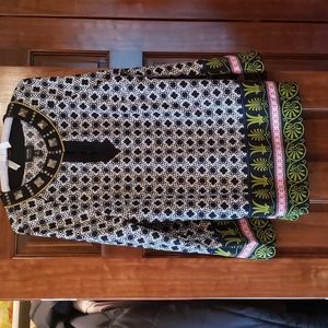 Large Nichole Embellished Pattern Blouse